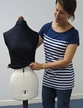 Fitting the Lycra Dress Form Cover